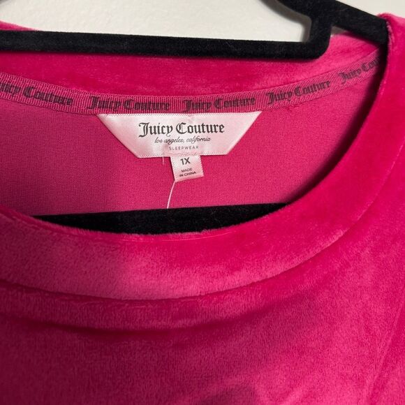 Juicy Coture Pink Dress Sleepwear Size 1X NWT - Picture 5 of 5